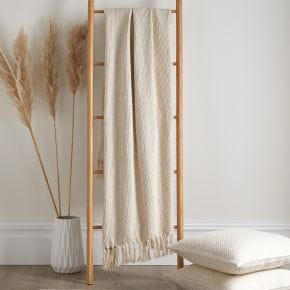 Drift Home Hayden Throw, Cream