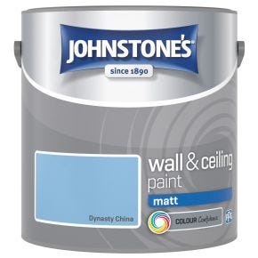 Johnstone's Matt Emulsion Paint, 2.5L, Dynasty China