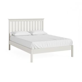 Casa Anna Bed Frame, King, Cotton White