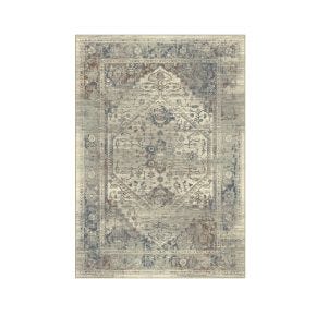 Frith Rugs Marvelous Vintage Style Woven Rug, 170cm x 120cm, Cream