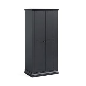 Casa Anna Full Hanging Wardrobe, Charcoal