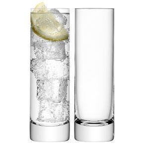 LSA Bar Long Glass, Set of 2 