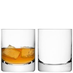 LSA Bar Tumbler Glass, 250ml, Set of 2