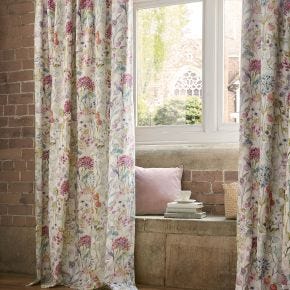 Voyage Maison Country Hedgerow Curtains, 229 x 137cm, Lotus