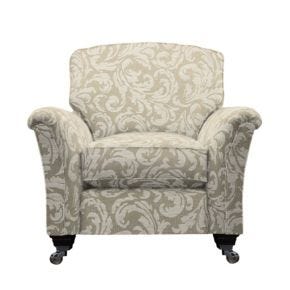 Parker Knoll Devonshire Fabric Armchair with Powered Footrest, Hatton Oatmeal 