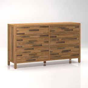 Casa Bahama 3+3 Drawer Wide Chest