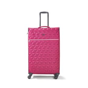 Rock Luggage Jewel Soft Suitcase, Large, Pink