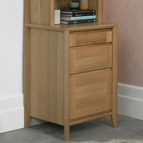 Casa Geneva Filing Cabinet, Oak