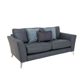 Casa Flora 2 Seater Leather Sofa