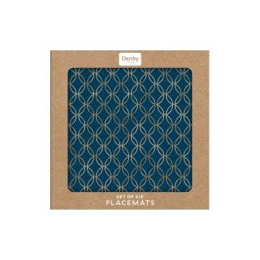 Denby Modern Deco Placemats, Set of 6