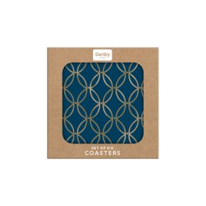 Denby Modern Deco Coasters, Set of 6