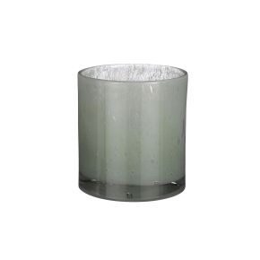 Edelman Estelle Cylinder Glass Vase, Green