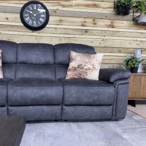 Casa Keane 3 Seater Fabric Sofa