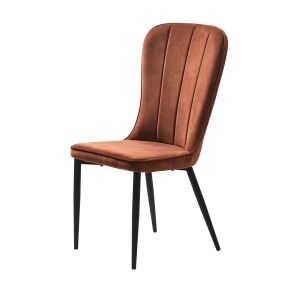 Casa Hay Velvet Dining Chair - Rust