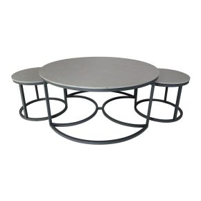 Casa Orlando Ceramic Nest of Coffee Tables