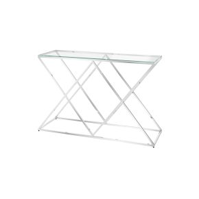 Casa Victor Glass Console Table