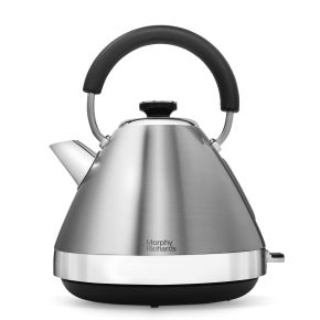 Morphy Richards 100130 Venture Pyramid Jug Kettle, Brushed Stainless Steel