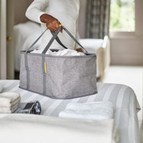 Joseph Joseph Hold-All Callapsible Laundry Basket, 35L, Grey