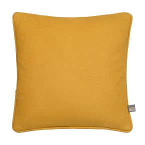 Scatter Box Chloe Vegan Leather Cushion, Mustard