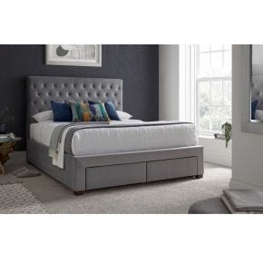 Casa Vicky King Two Drawer Bed Frame