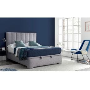 Casa Macy Super King Ottoman Bed Frame, Marbella Grey