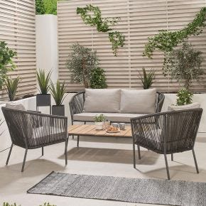 Pacific Lifestyle Reims Stackable Garden Lounge Set