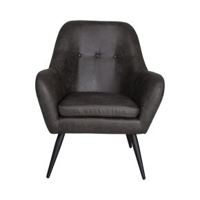 Casa King Fabric Accent Chair, Slate