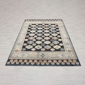 Frith Rugs Marvelous Vintage Style Woven Rug, 300cm x 200cm, Blue
