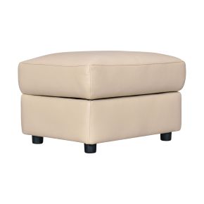 Casa Minerva Leather Storage Stool