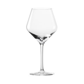 Stolzle Revolution Burgundy Glasses, Set of 6