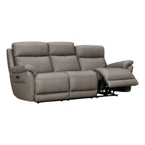 Casa Stratus 3 Seater Power Zero Gravity Leather Sofa