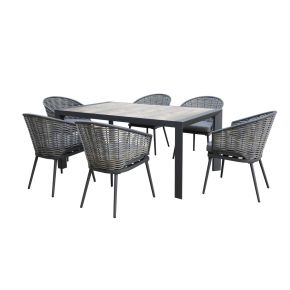 Kettler Malo Garden Dining Set, 6 Seater