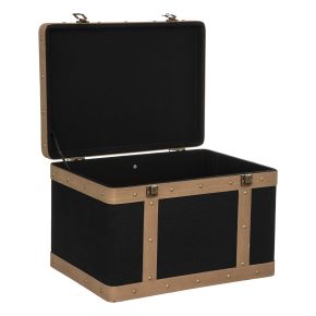 Atmosphera Norah Trunk, Black, Small