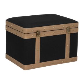 Atmosphera Norah Trunk, Black, Small