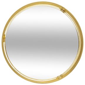 Atmosphera Mirrored Trays, Set of 2, Gold