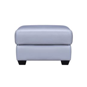 Casa Milan Leather Storage Footstool