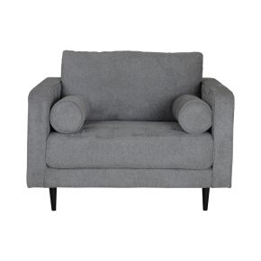 Casa Roma Fabric Armchair, Grey