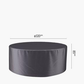 Aercover Outdoor Round Set Cover, 320x85cm