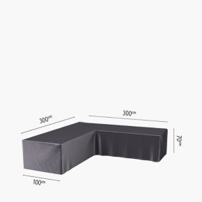 Aercover Outdoor L Shape Corner Cover, 300x300x100x70cm