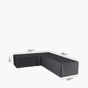 Aercover Outdoor Right Hand L Shape Corner Cover, 355x275x100x70cm