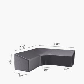 Aercover Outdoor Large Trapeeze Corner Cover, 270x270x90x65x90cm