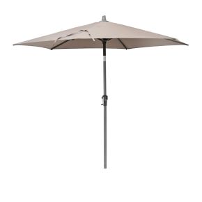 Pacific Lifestyle Riva Round Parasol, 2.5m, Taupe