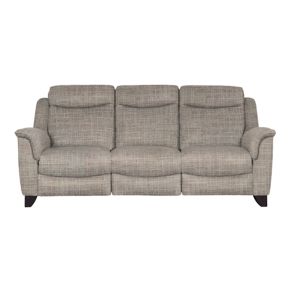 Parker Knoll Manhattan 3 Seater Fabric Sofa, Dash Oatmeal