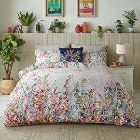 Clarissa Hulse Kaleidoscope Duvet Set, Single, Rainbow