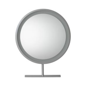 Casa Vicenza Illuminated LED Bathroom Mirror, 40x40cm, Silver