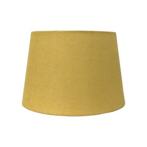 Casa Carol Empire Linen Lamp Shade, 30cm, Yellow