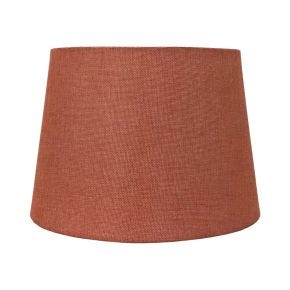 Casa Carol Empire Linen Lamp Shade, 40cm, Burnt Orange