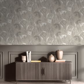 Holden Decor Pappus Textured Wallpaper, Grey