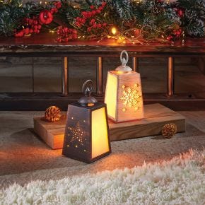 Smart Garden Flickering Festive Lantern