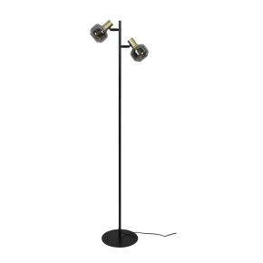 Casa Soho Floor Lamp, Black